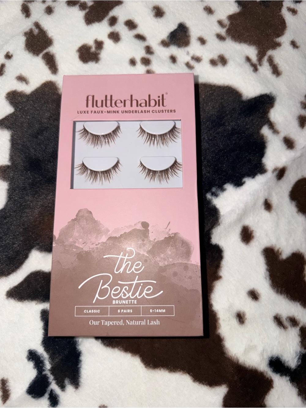 The Bestie Brunette Luxe Faux-Mink Underlash Clusters - Brunette